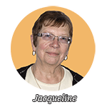 Jacqueline, guide bénévole du Musée du Sabot